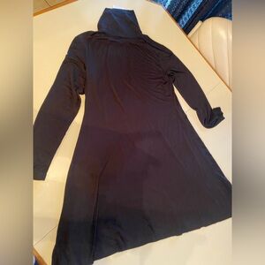 Elegant Black Midi Dress